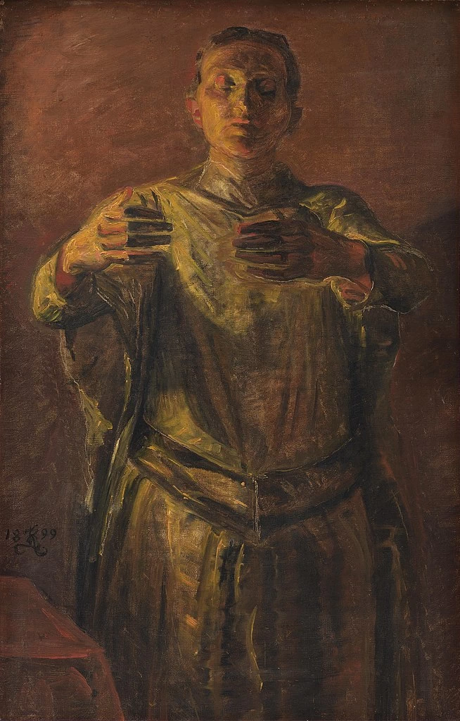 Kristian Zahrtmann - Lady Macbeth. Studio, Statens Museum for Kunst, Copenaghen